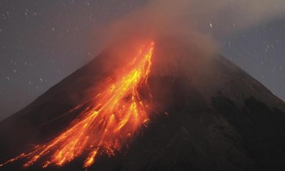 Volcán de Villarrica de Chile. Foto: TRT.