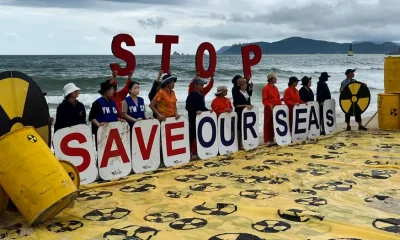 El vertido preocupa a los lugareños en Fukushima, así como a países vecino como China y Corea del Sur. En la foto, manifestantes surcoreanos contra la medida japonesa.. Foto:DW.