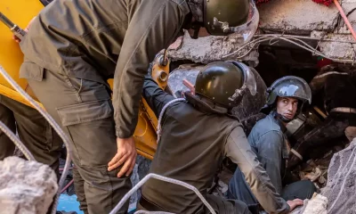 Los equipos de rescate trabajan contra el tiempo en la búsqueda de sobrevivientes. Foto: DW.