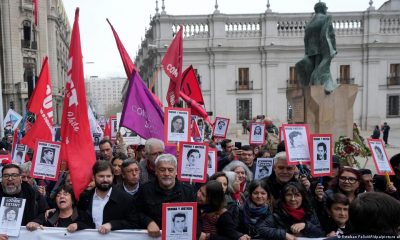 Chilenos recordaron a víctimas de la dictadura. Foto. DW.