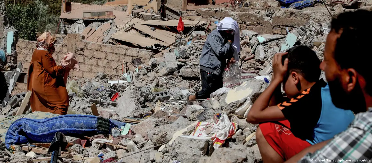 Terremoto en Marruecos. Foto: DW.