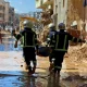 Inundación en Libia. Foto: DW.