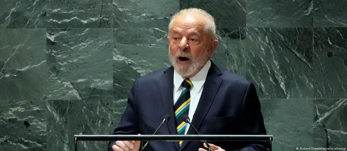 Lula da Siliva en la ONU. Foto: DW.