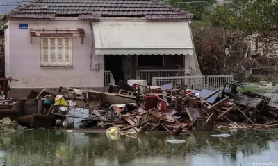 Inundaciones en Grecia. Foto:D W.