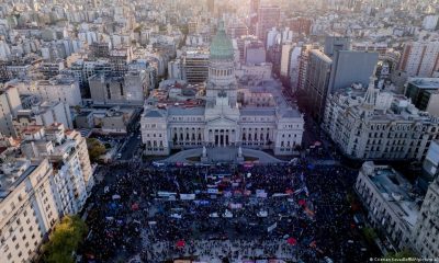 Marcha a favor del aborto legal en Argentina. Foto:DW.