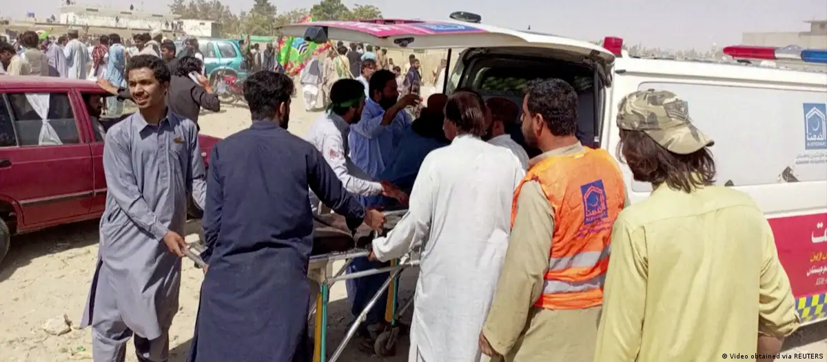 Explosión en Pakistán. Foto: DW.