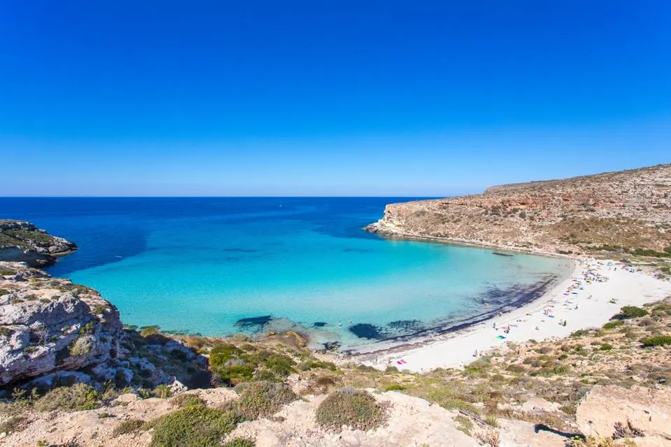 isla italiana Lampedusa