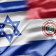 Banderas de Israel y Paraguay. Foto: PuroCampo.