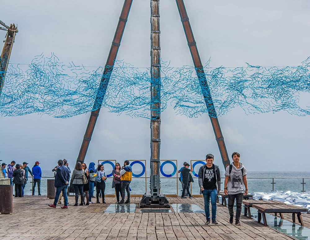 Bienal SACO 2022, Antofagasta, Chile. Cortesía