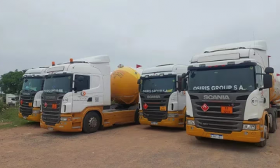 La Cámara Paraguaya de Gas (Capagas) ha anunciado que enviará una delegación para investigar la retención de camiones que transportan gas licuado de petróleo (GLP) en Argentina con destino a Paraguay. Foto: Gentileza.
