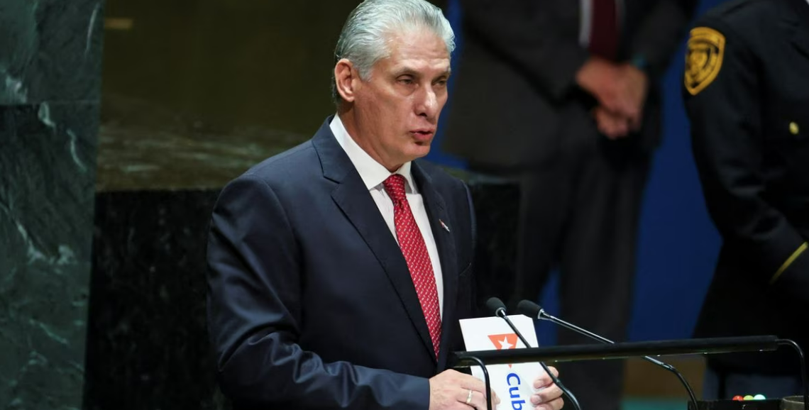 Presidente de Cuba, Miguel Díaz-Canel. Foto: El País.