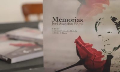 Portada del libro "Memorias", de José Asunción Flores. Cortesía