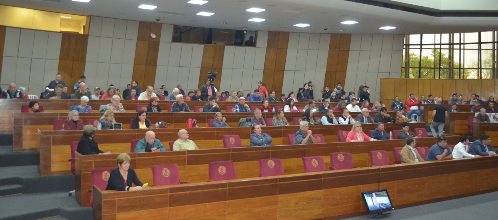 Audiencia pública en el Congreso. Foto: Gentileza.