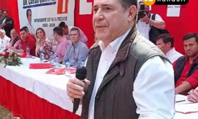 Horacio Cartes en acto político. Foto: Captura de pantalla.