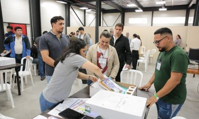 Auditoría de materiales electorales. Foto: Gentileza.