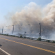 Incendio en la zona Luque - San Bernardino. Foto: Gentileza.