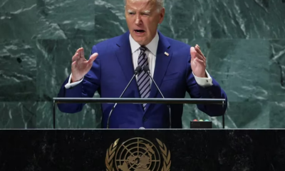 Joe Biden en la ONU. Foto: Infobae.