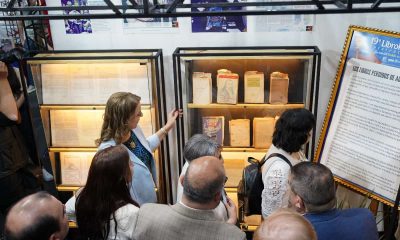 Inauguración de la muestra "Los libros perdidos de Augusto Roa Bastos". Cortesía