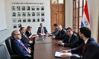 Ministros de Santiago Peña designados como Consejeros de Itaipú. Foto: Gentileza.
