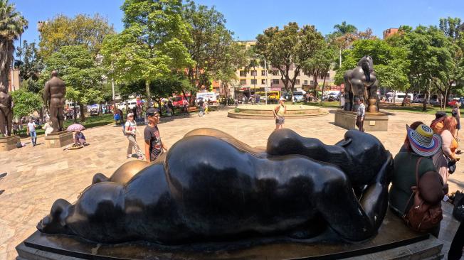 Plaza Botero en Medellín. Cortesía