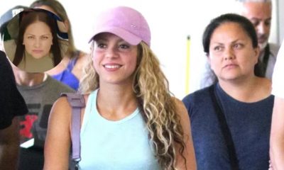 Shakira junto a Lili Melgar. Foto: Infobae.