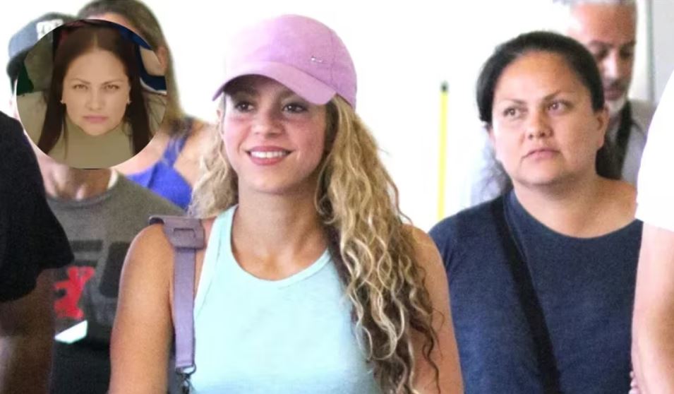 Shakira junto a Lili Melgar. Foto: Infobae.