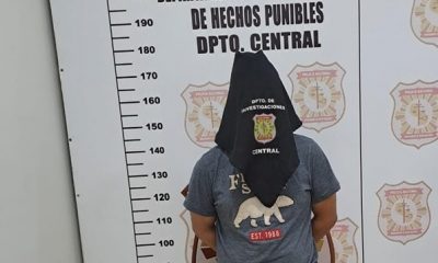 Erwin David Leite Pintos detenido por violencia familiar. Foto: Ministerio Público.