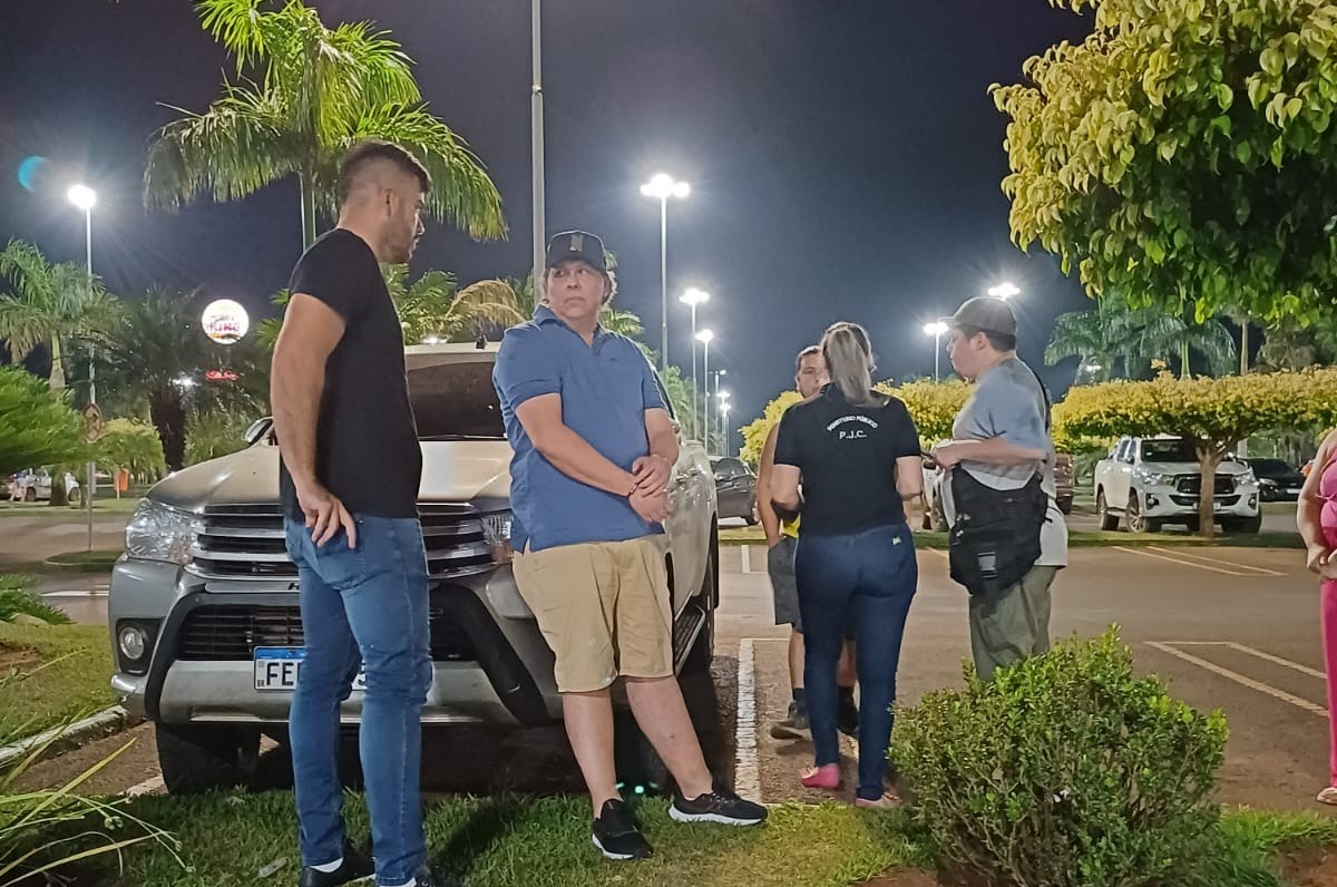 Marcos Roberto Ribeiro fue detenido frente a un conocido shopping. Foto: gentileza.