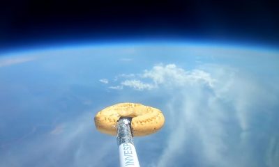 Una chipa paraguaya viajó al espacio. Foto: Gentileza.