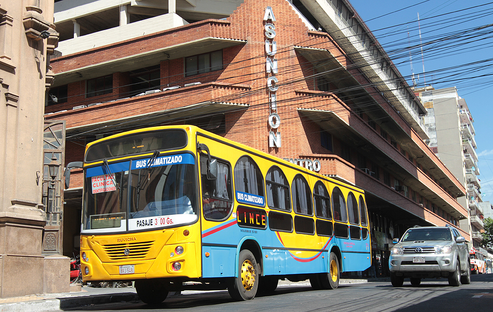 Paro de colectivos.