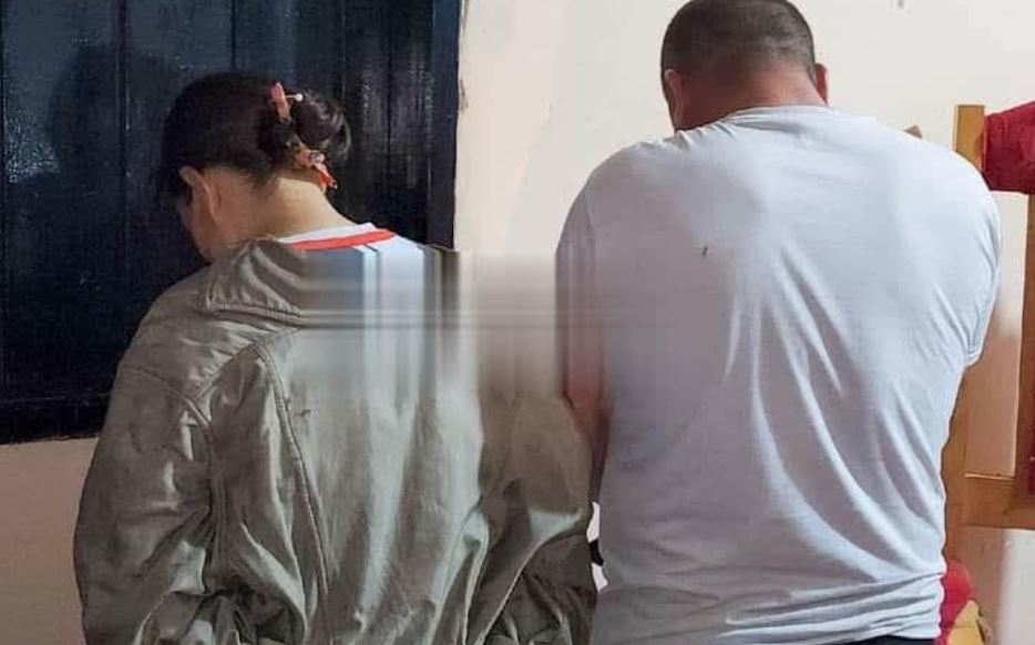 Esta madrugada detuvieron a una mujer de 38 años y a su concubino de la misma edad, por el hecho punible de filicidio. Foto: Gentileza.