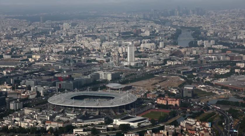 El Stade de France recibirá gran parte de los encuentros de cuartos de final en adelante y la final. Foto: Infobae.