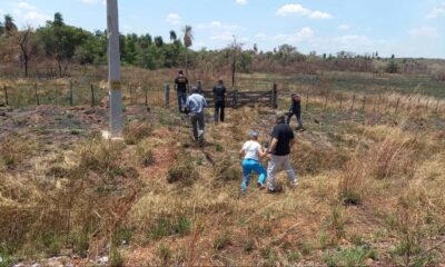 Los restos óseos estaban en Bella Vista, Norte. Foto: Gentileza