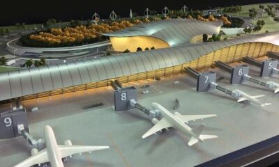 Propuesta de diseño de la nueva terminal aeroportuaria. Foto: gentileza.