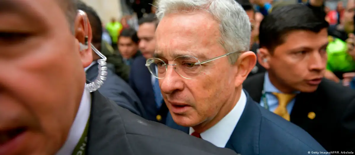 Álvaro Uribe. Foto: DW.