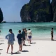 Playa de Maya Bay, en la isla tailandesa de Ko Phi Phi Leh. Foto: DW.