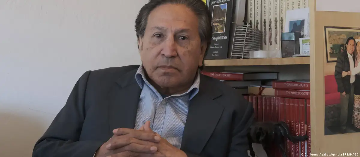 Alejandro Toledo, expresidente peruano acusado de corrupción. Foto: DW.