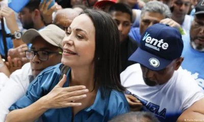 María Corina Machado. Foto: DW.