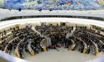 Consejo de Derechos Humanos de Naciones Unidas en Ginebra, Suiza. Foto: DW.