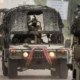 Tropas militares en la frontera con la Franja de Gaza. Foto: DW.