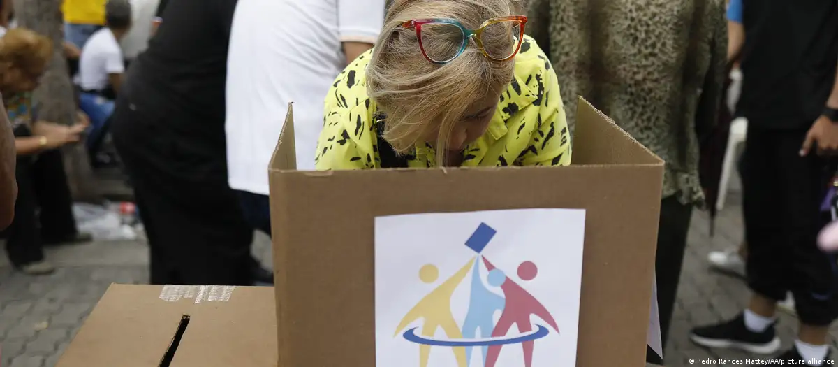 Elecciones en Venezuela. Foto refencial. DW.