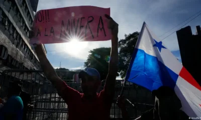 Protesta contra la minería. Foto. DW.