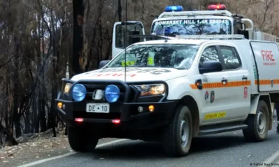 Bomberos australianos. Foto: DW.