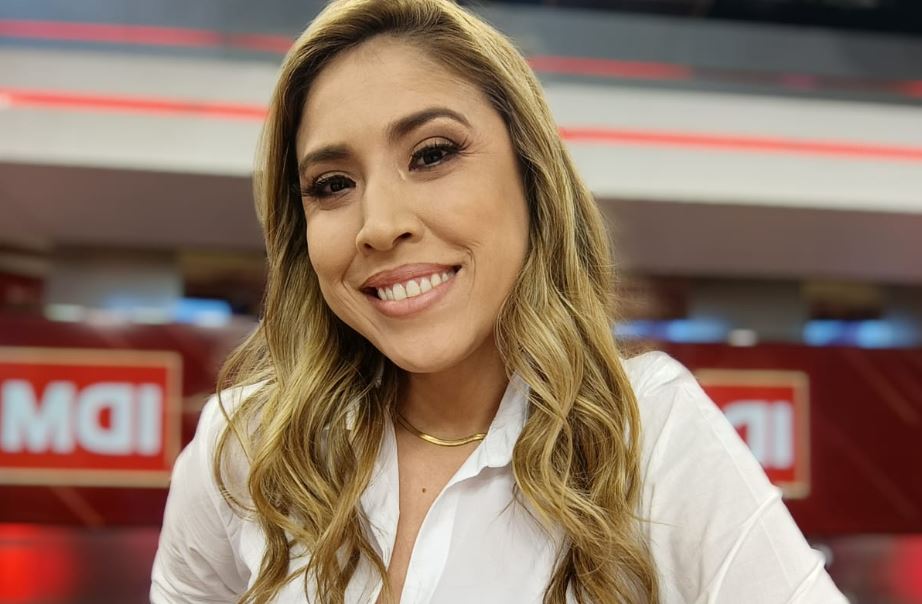 Amalia Cutillo, periodista y conductora de televisión. Foto; Gentileza,