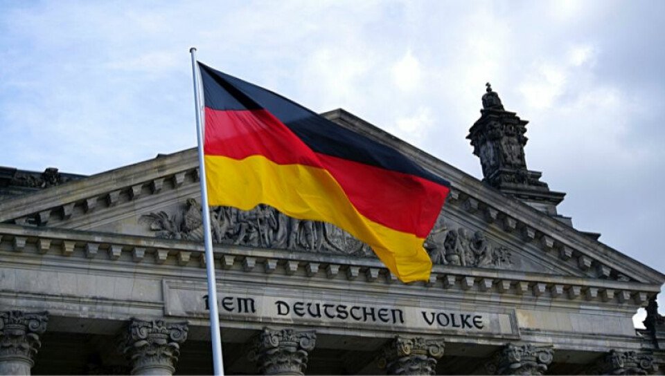 Bandera de Alemania. Foto referencial.