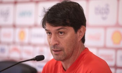 Daniel Garnero, entrenador de la selección paraguaya absoluta. Foto: Gentileza de la Asociación Paraguaya de Fútbol.