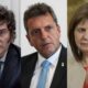 Javier Milei, Sergio Massa y Patricia Bullrich encabezan los sondeos de intención de voto, en el marco de las elecciones presidenciales de Argentina. Foto: Web.