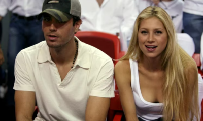 Enrique Iglesias y Ana Kournikova. Foto: Infobae.