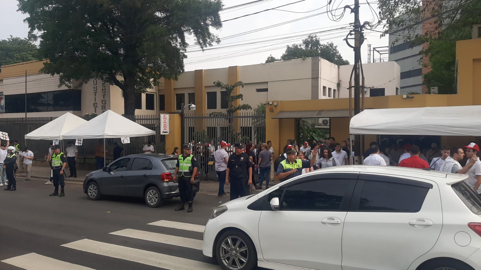 Jornada de votación. Foto: Policía Nacional.