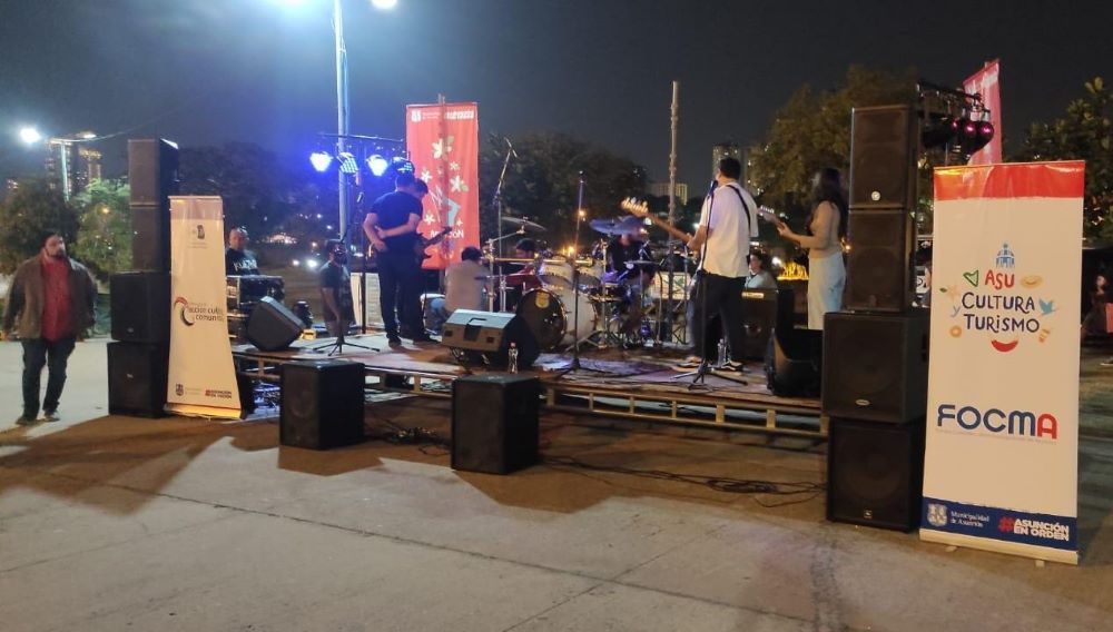 Ciclo de Conciertos y Actividades Culturales KAVA en las plazas de Asunción. Cortesía